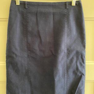 Falda Azul Marina Van Heusen Size 8